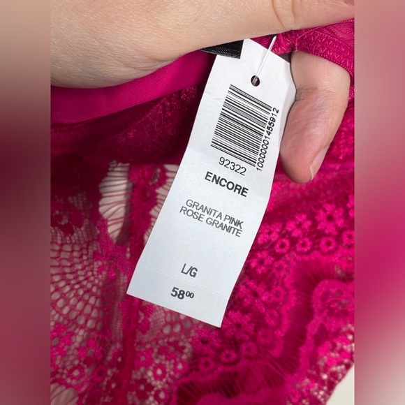 🏷️ NWT Ten by Babaton Encore Lace Bodysuit // Granita Pink 🩷 - Picture 7 of 11